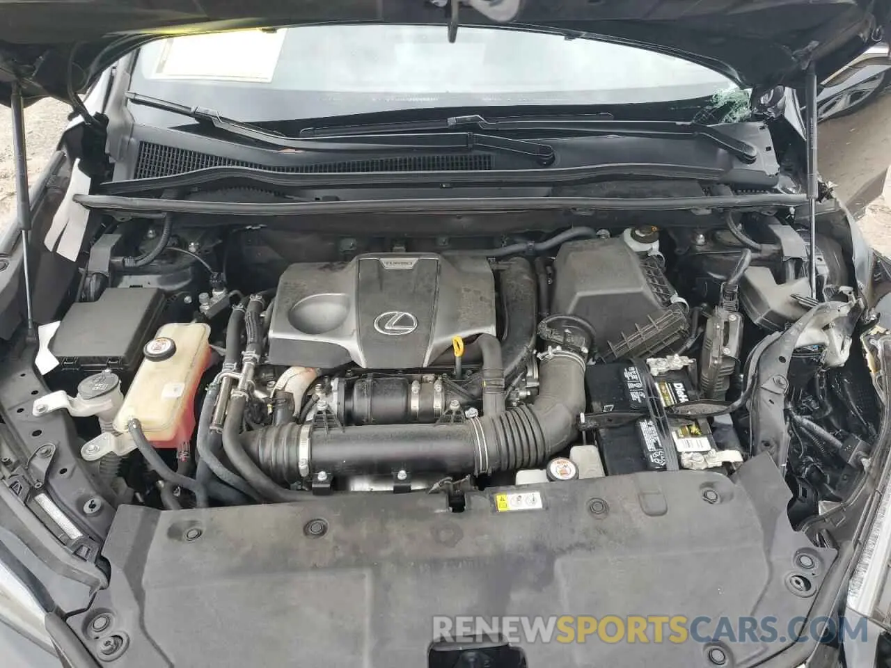12 fotografías del automóvil dañado JTJSARBZXL2171334 LEXUS NX 300 F S 2020