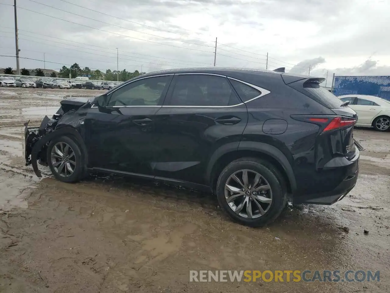 2 fotografías del automóvil dañado JTJSARBZXL2171334 LEXUS NX 300 F S 2020