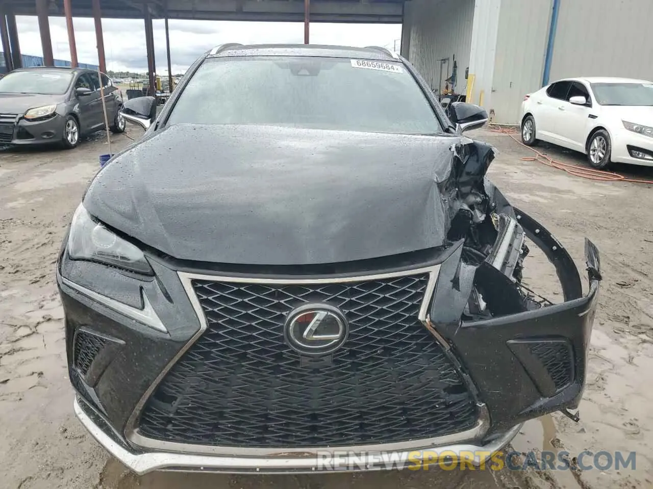 5 fotografías del automóvil dañado JTJSARBZXL2171334 LEXUS NX 300 F S 2020