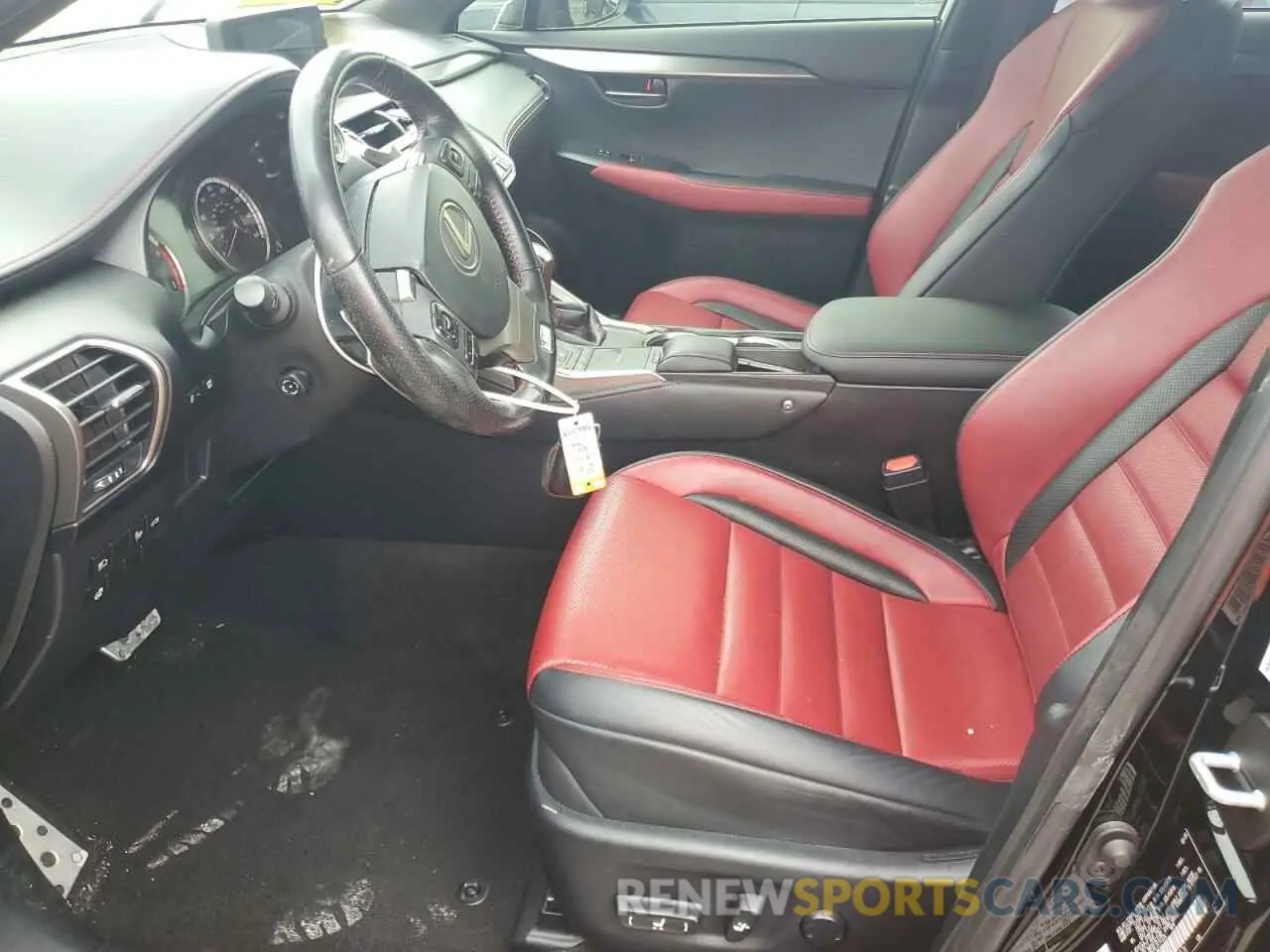 7 fotografías del automóvil dañado JTJSARBZXL2171334 LEXUS NX 300 F S 2020