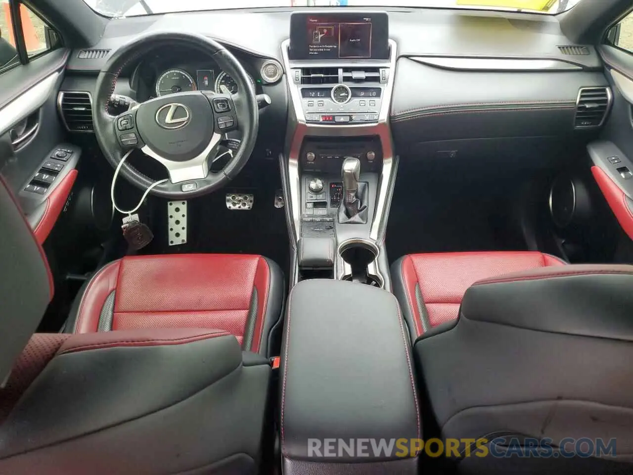 8 fotografías del automóvil dañado JTJSARBZXL2171334 LEXUS NX 300 F S 2020