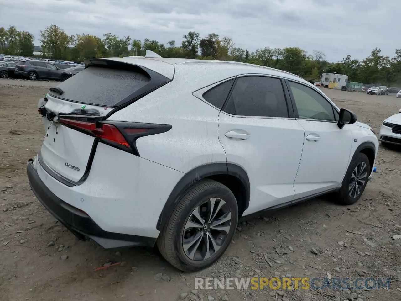 3 fotografías del automóvil dañado JTJSARDZ0L2233918 LEXUS NX 300 F S 2020