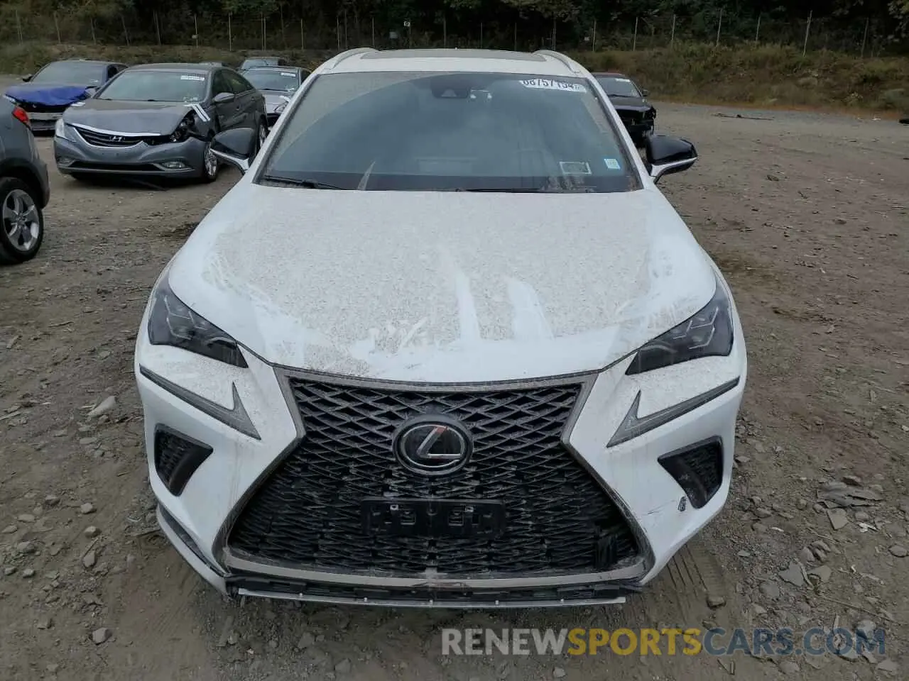 5 fotografías del automóvil dañado JTJSARDZ0L2233918 LEXUS NX 300 F S 2020