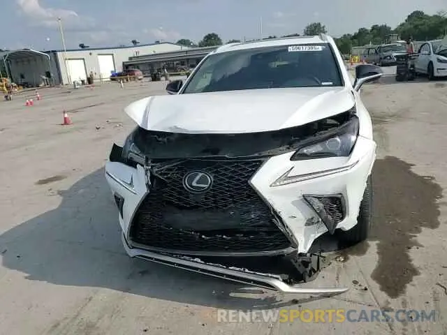 13 fotografías del automóvil dañado JTJSARDZ1L2235368 LEXUS NX 300 F S 2020