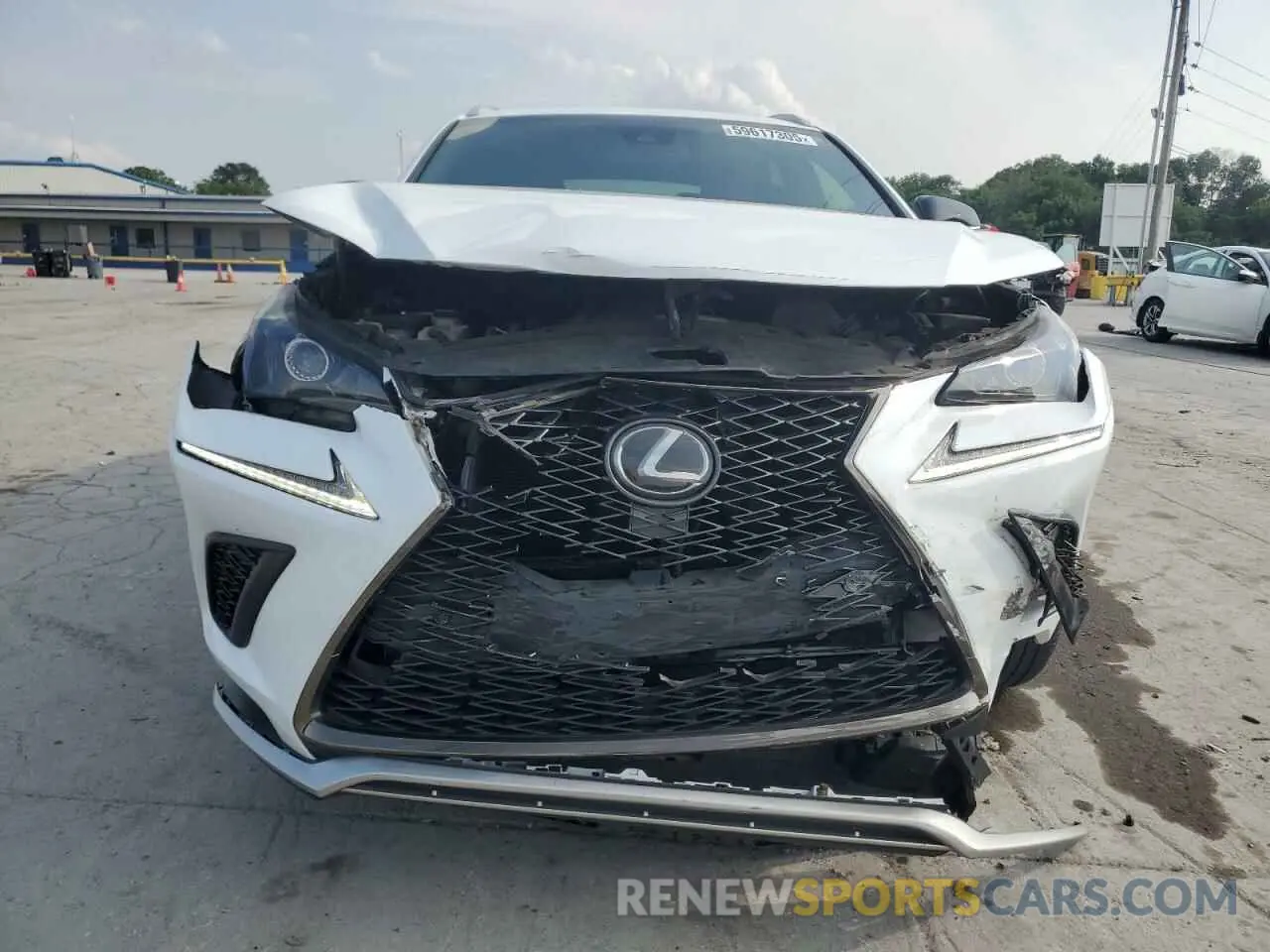 5 fotografías del automóvil dañado JTJSARDZ1L2235368 LEXUS NX 300 F S 2020