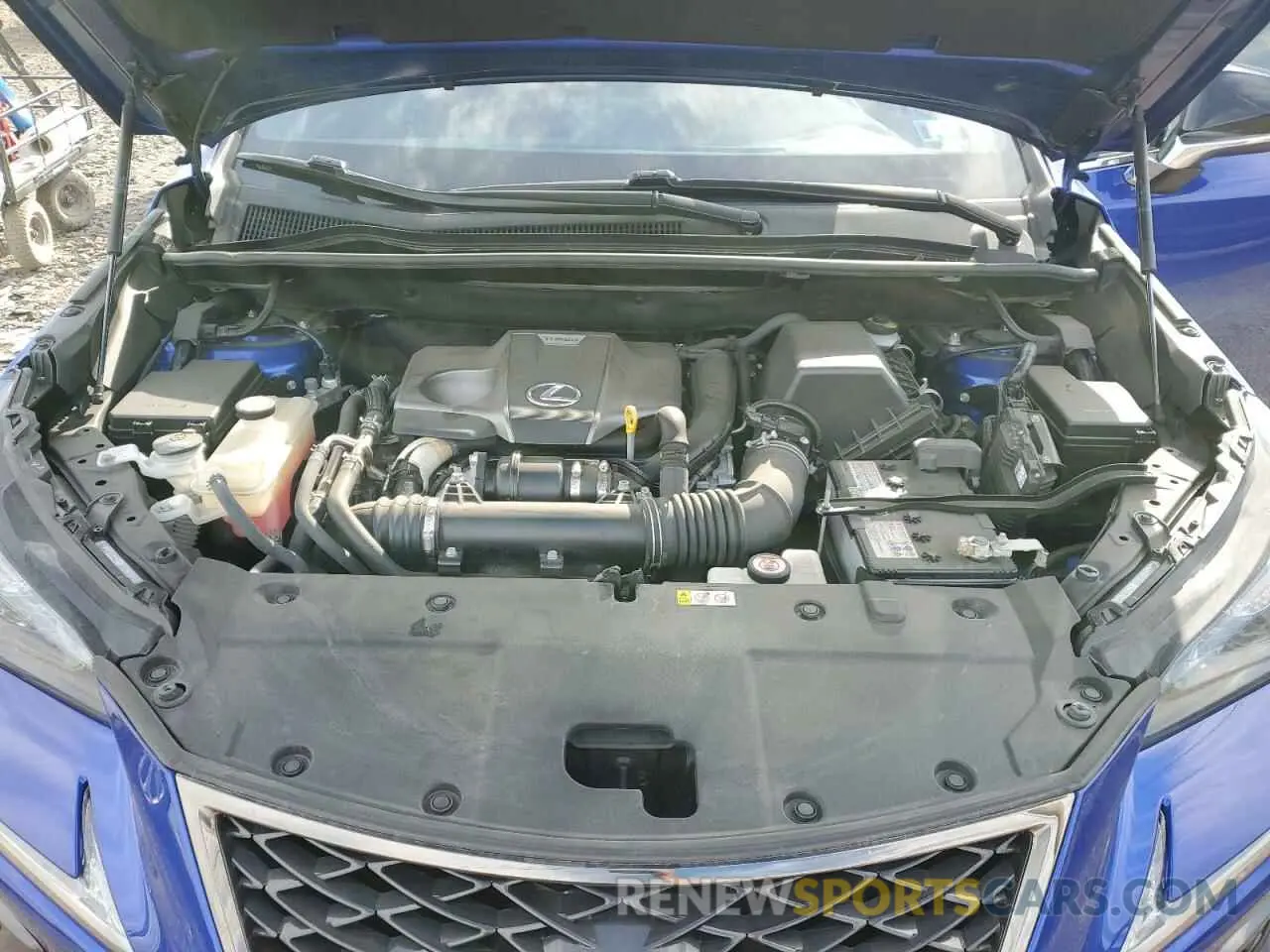 12 fotografías del automóvil dañado JTJSARDZ2L2223679 LEXUS NX 300 F S 2020