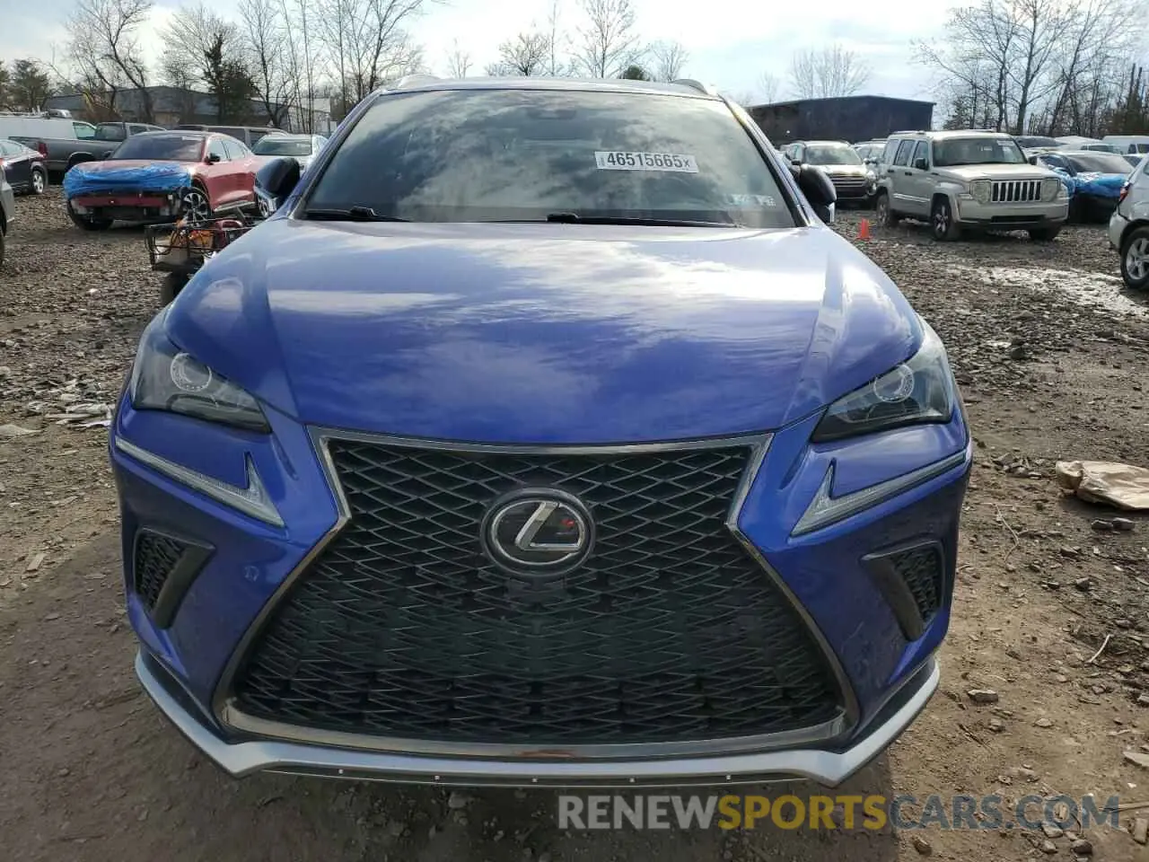 5 fotografías del automóvil dañado JTJSARDZ2L2223679 LEXUS NX 300 F S 2020