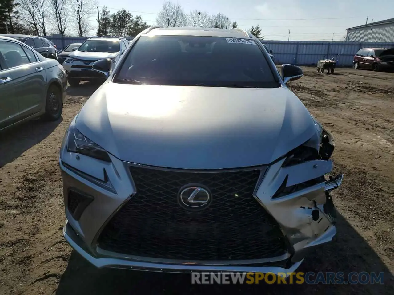 5 fotografías del automóvil dañado JTJSARDZ2L5003795 LEXUS NX 300 F S 2020
