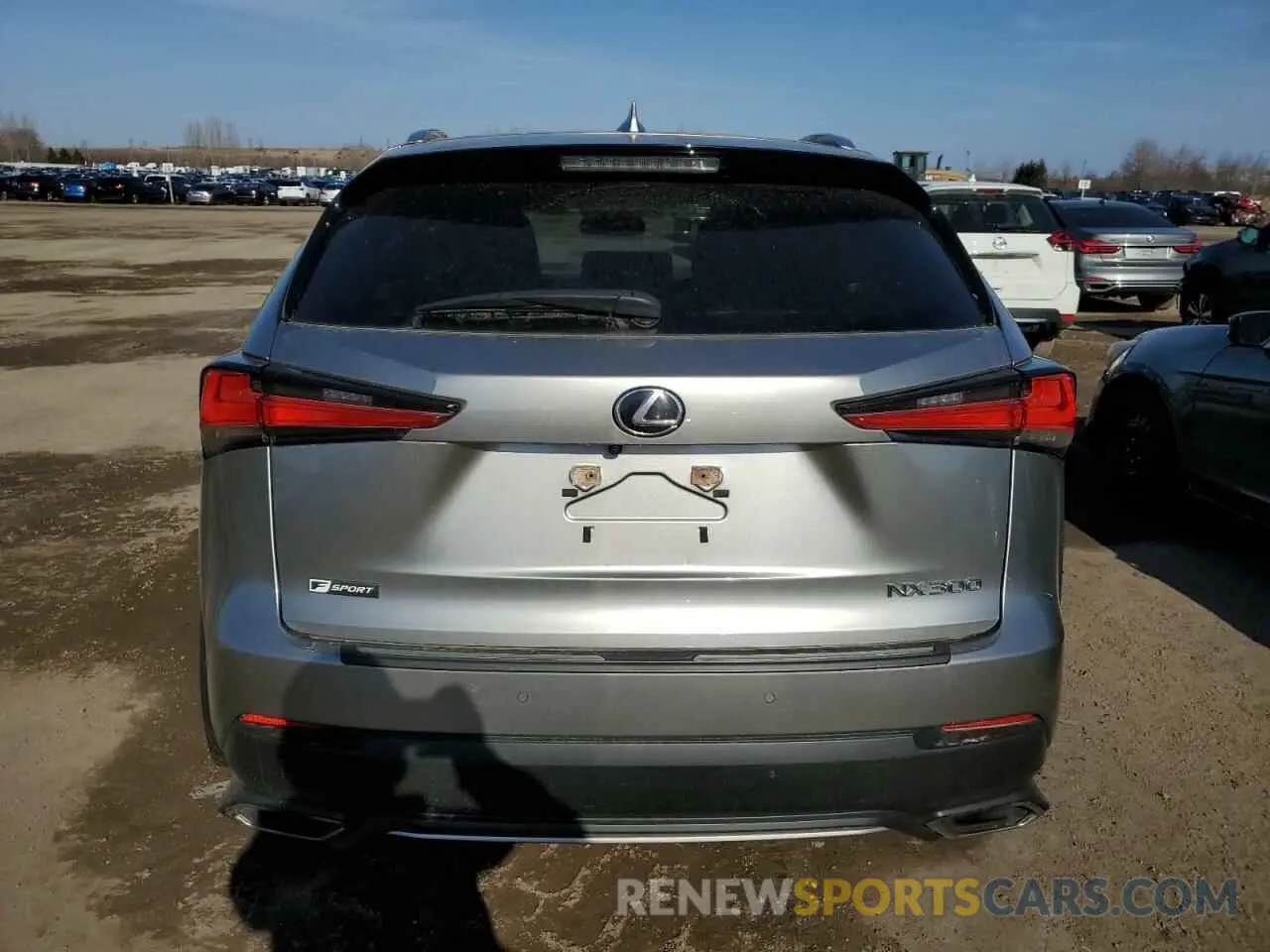 6 fotografías del automóvil dañado JTJSARDZ2L5003795 LEXUS NX 300 F S 2020
