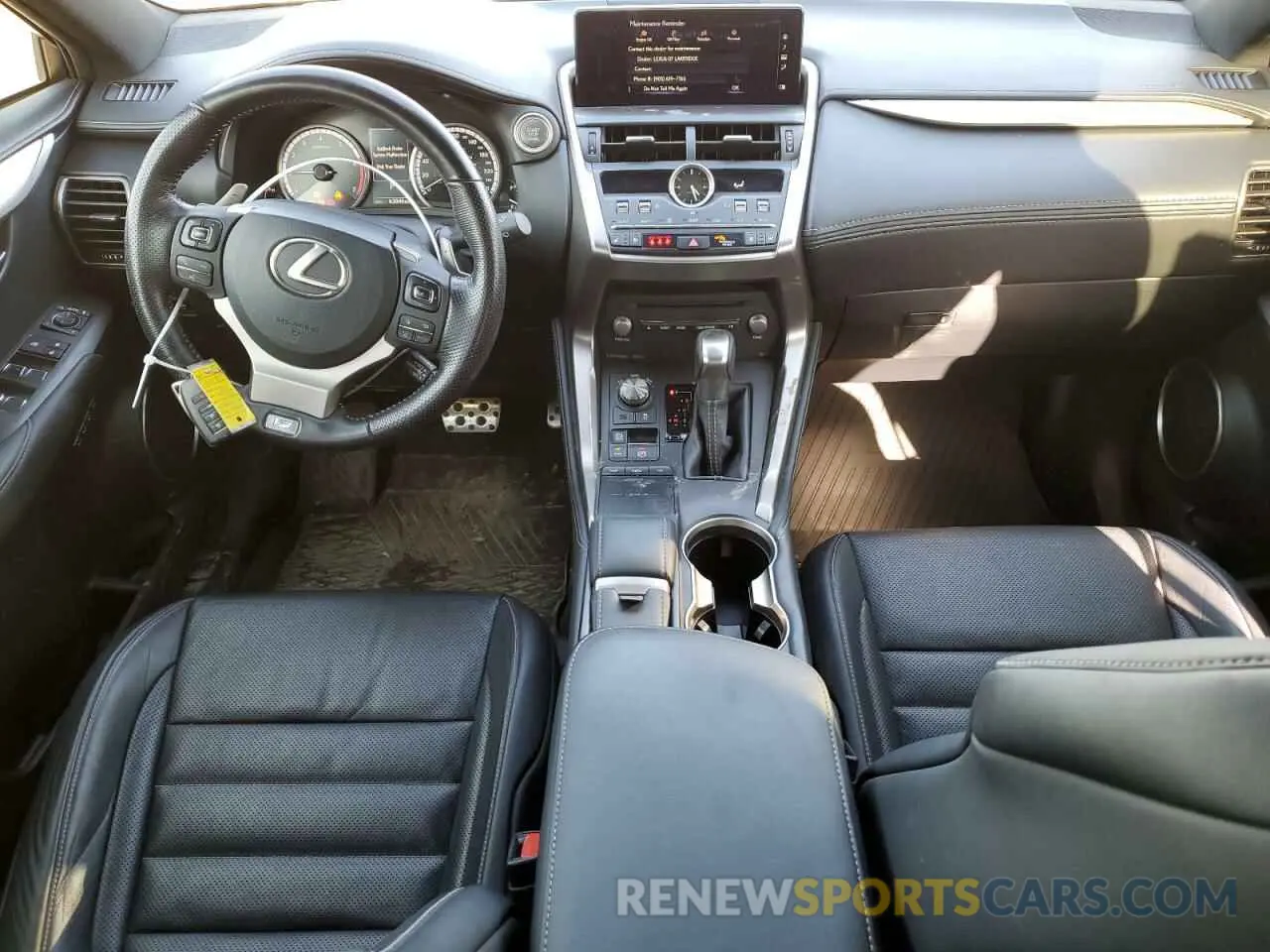 8 fotografías del automóvil dañado JTJSARDZ2L5003795 LEXUS NX 300 F S 2020