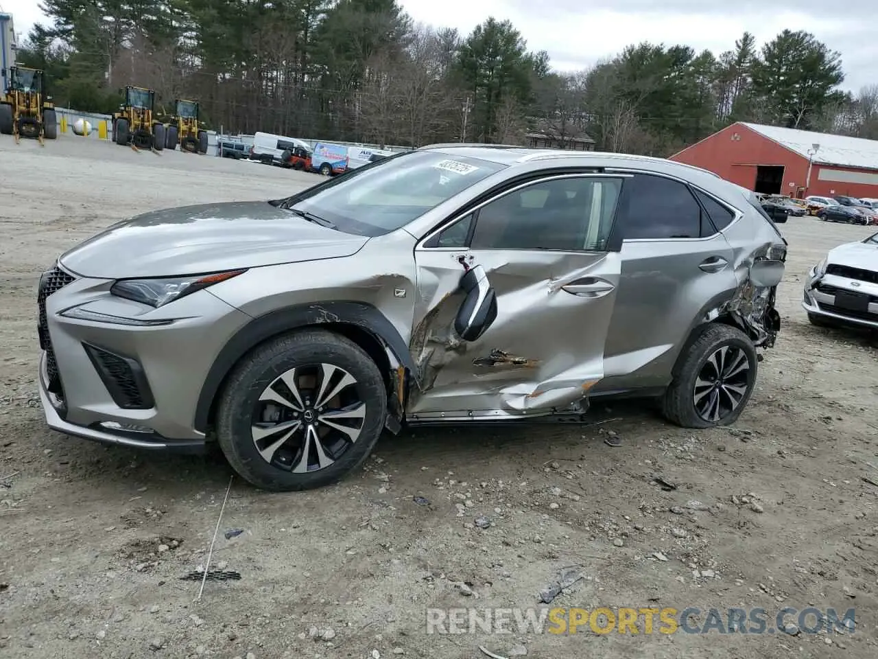 1 fotografías del automóvil dañado JTJSARDZ3L2222248 LEXUS NX 300 F S 2020