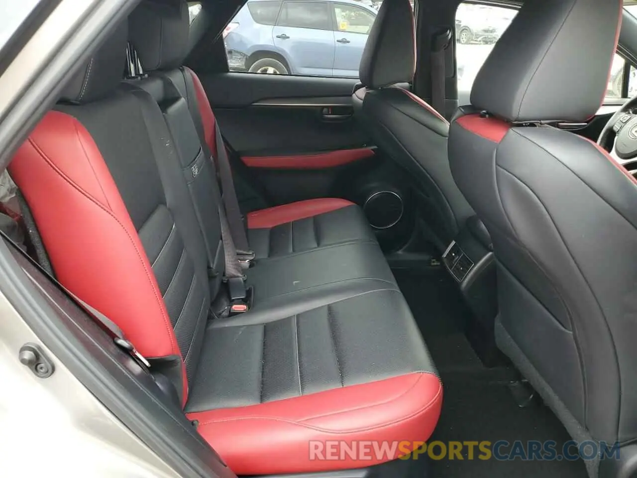 10 fotografías del automóvil dañado JTJSARDZ3L2222248 LEXUS NX 300 F S 2020