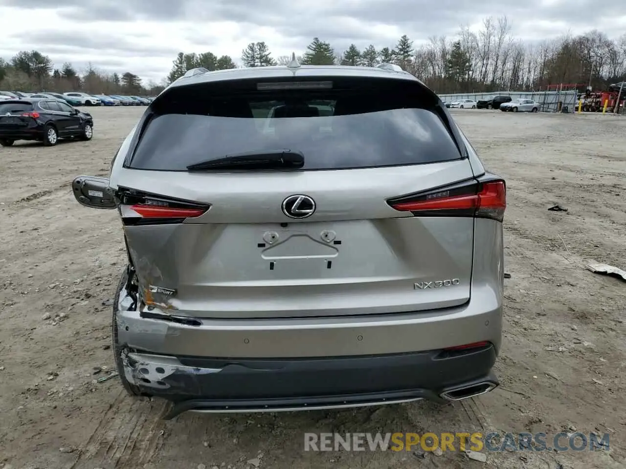 6 fotografías del automóvil dañado JTJSARDZ3L2222248 LEXUS NX 300 F S 2020