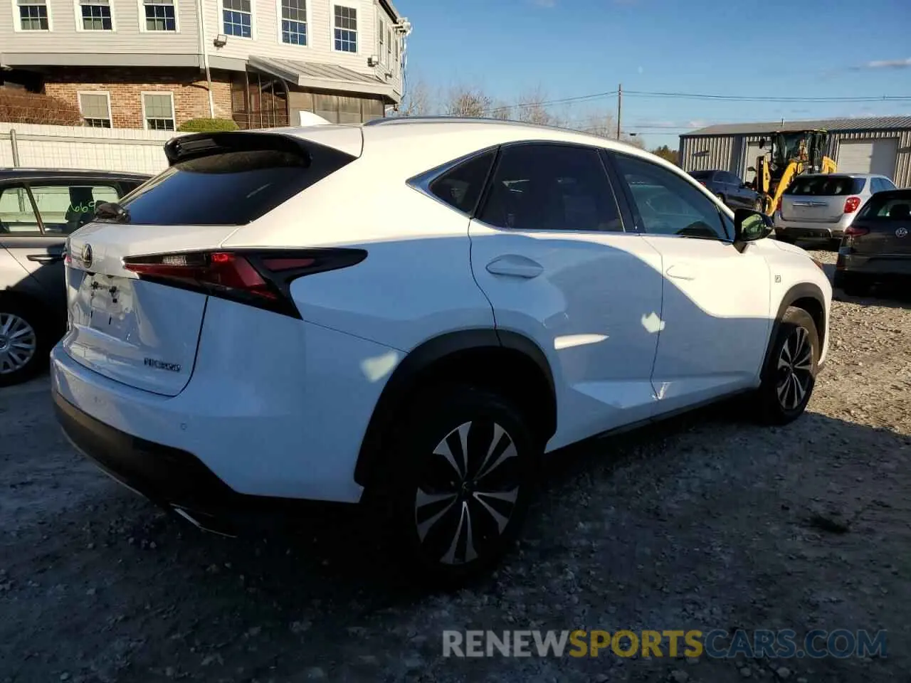 3 fotografías del automóvil dañado JTJSARDZ3L5016328 LEXUS NX 300 F S 2020