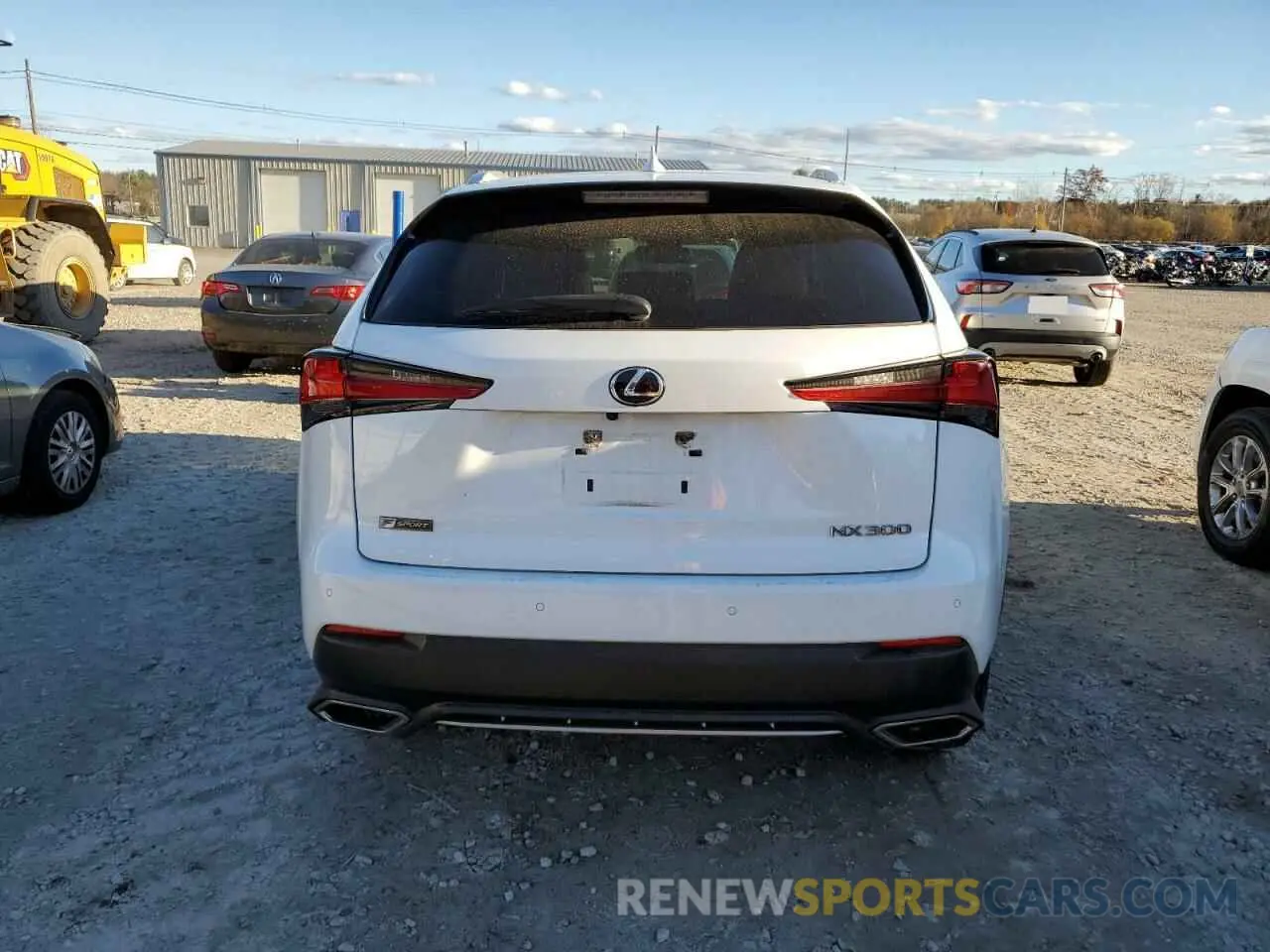 6 fotografías del automóvil dañado JTJSARDZ3L5016328 LEXUS NX 300 F S 2020