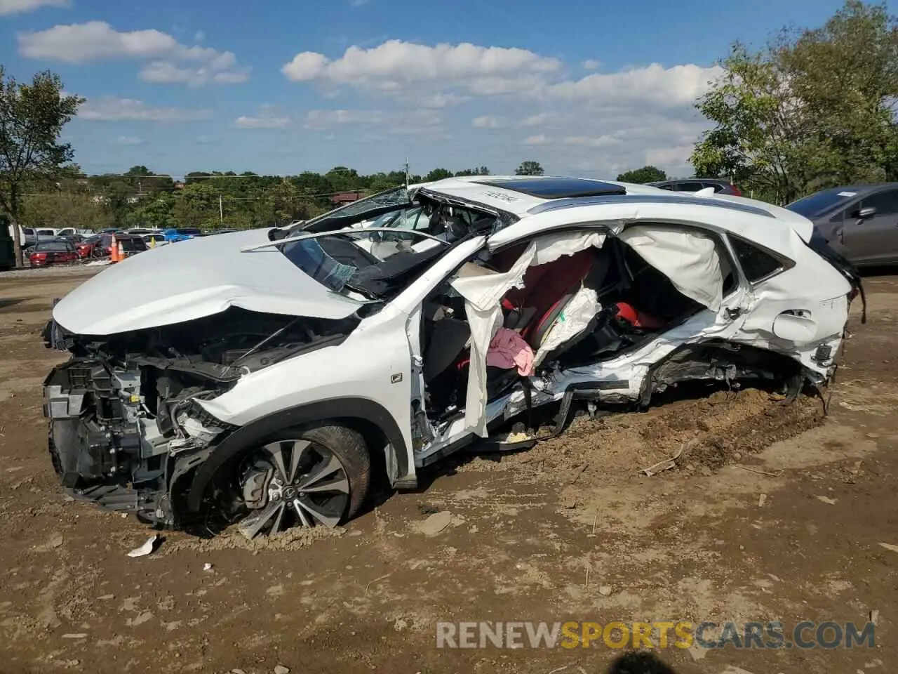 1 fotografías del automóvil dañado JTJSARDZ5L5006917 LEXUS NX 300 F S 2020