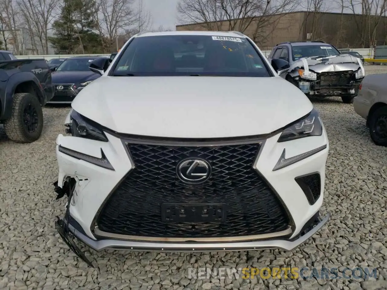5 fotografías del automóvil dañado JTJSARDZ6L2233325 LEXUS NX 300 F S 2020