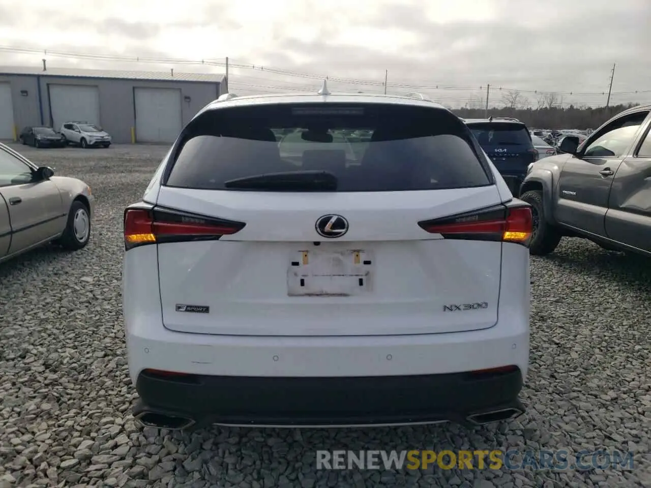 6 fotografías del automóvil dañado JTJSARDZ6L2233325 LEXUS NX 300 F S 2020