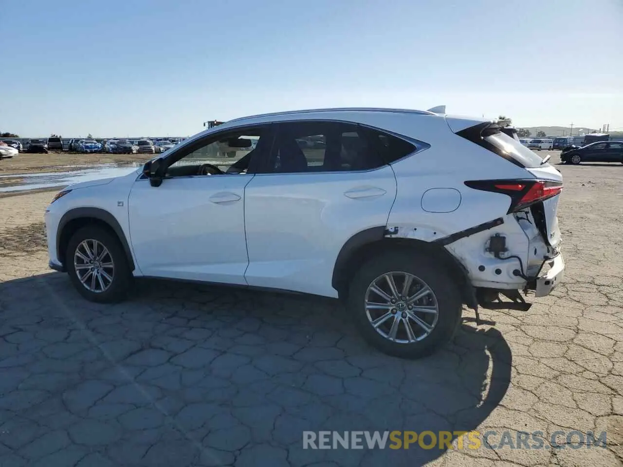 2 fotografías del automóvil dañado JTJSARDZ7L5011357 LEXUS NX 300 F S 2020