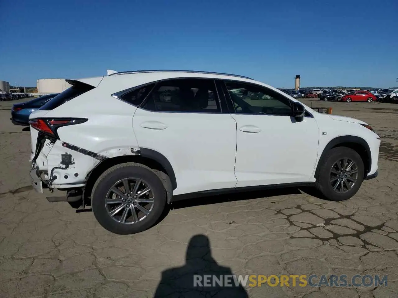 3 fotografías del automóvil dañado JTJSARDZ7L5011357 LEXUS NX 300 F S 2020
