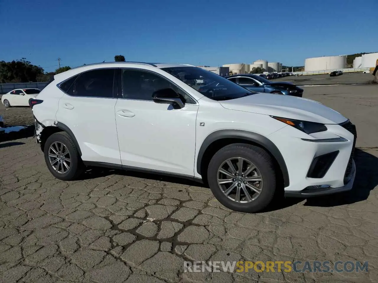 4 fotografías del automóvil dañado JTJSARDZ7L5011357 LEXUS NX 300 F S 2020