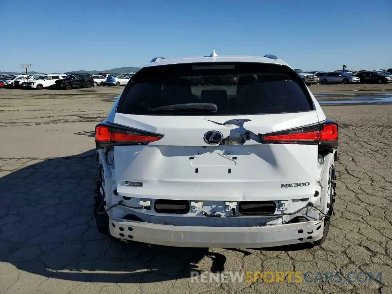 6 fotografías del automóvil dañado JTJSARDZ7L5011357 LEXUS NX 300 F S 2020