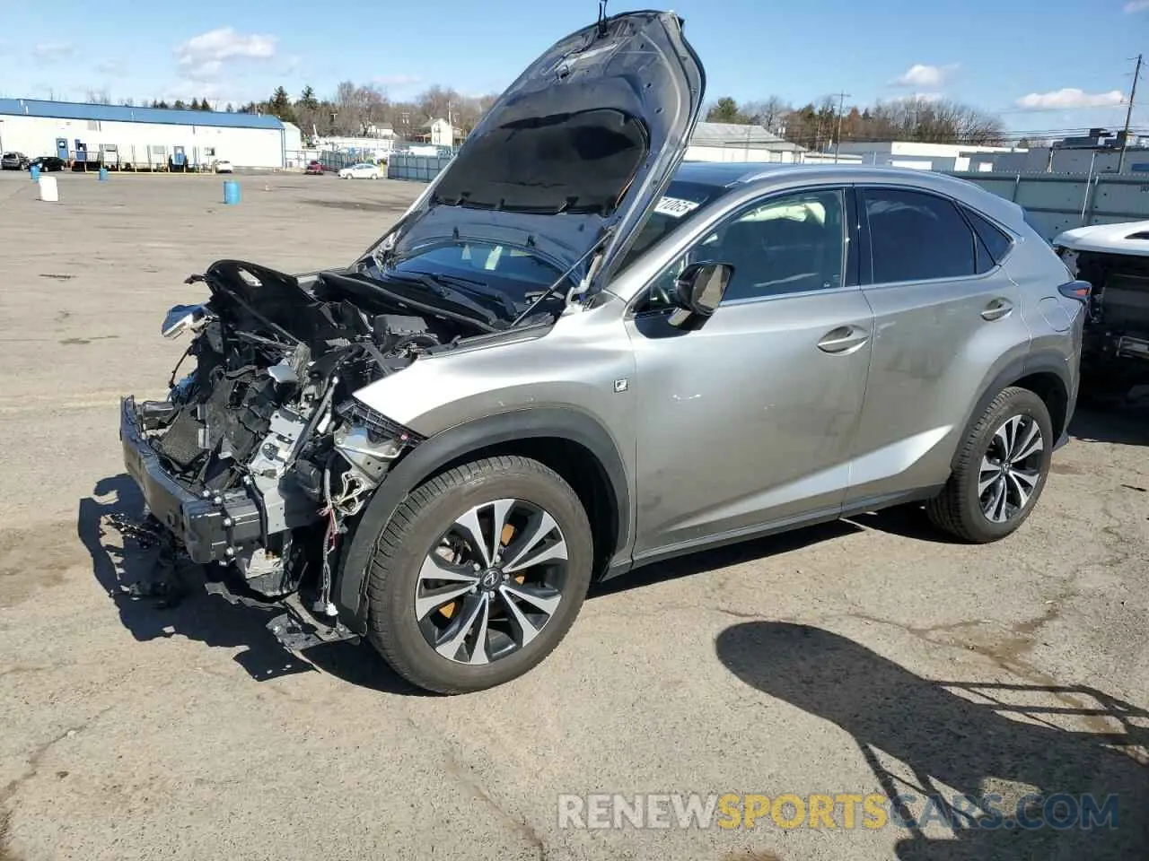 1 fotografías del automóvil dañado JTJSARDZ8L2219412 LEXUS NX 300 F S 2020