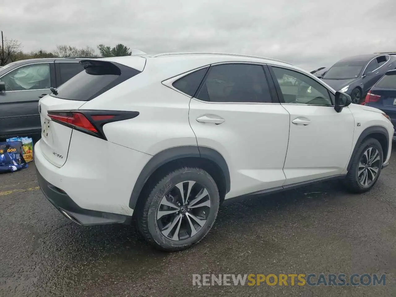 3 fotografías del automóvil dañado JTJSARDZ8L5015532 LEXUS NX 300 F S 2020