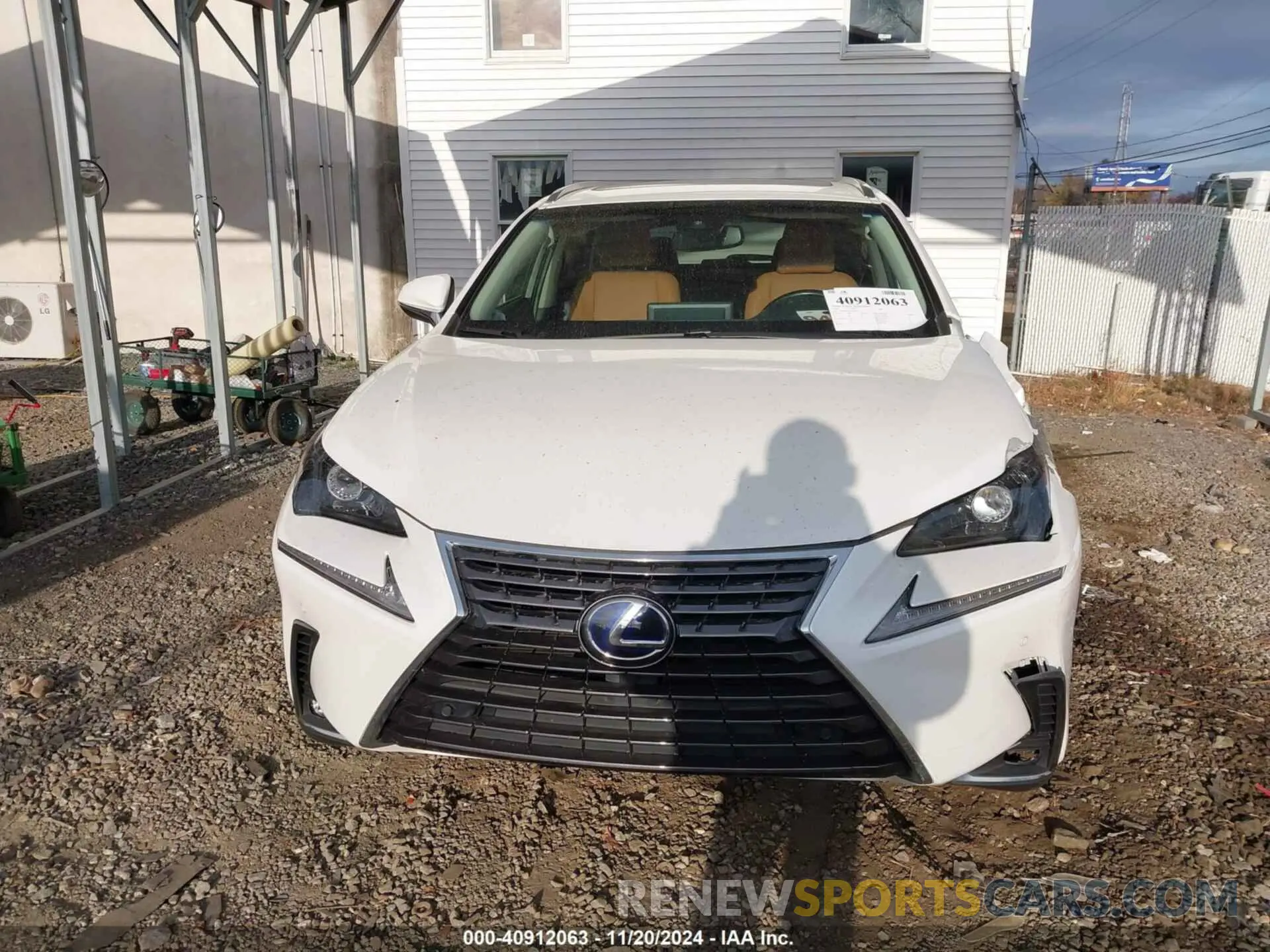 13 fotografías del automóvil dañado JTJBJRBZ0K2125641 LEXUS NX 300H 2019