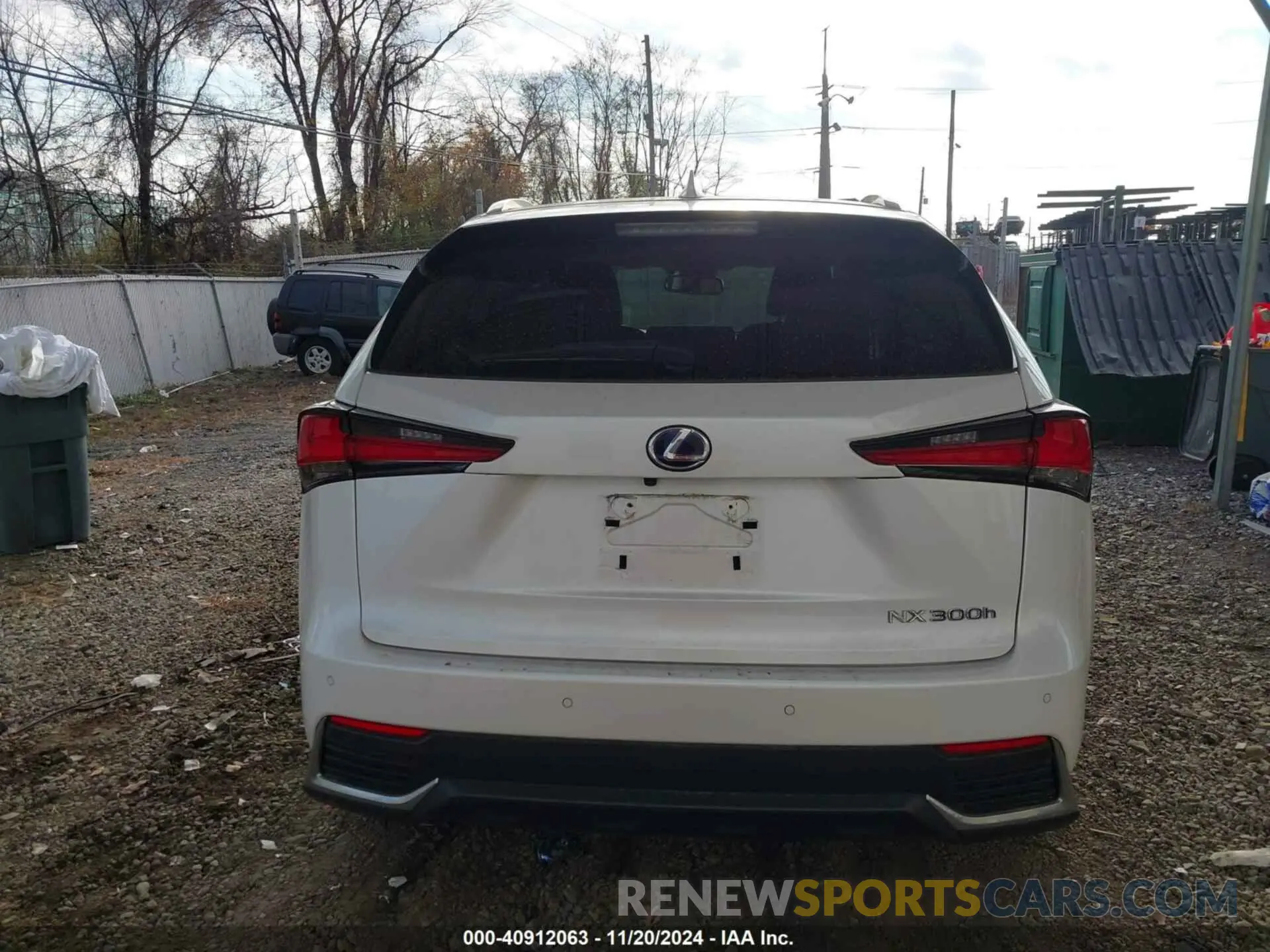 17 fotografías del automóvil dañado JTJBJRBZ0K2125641 LEXUS NX 300H 2019