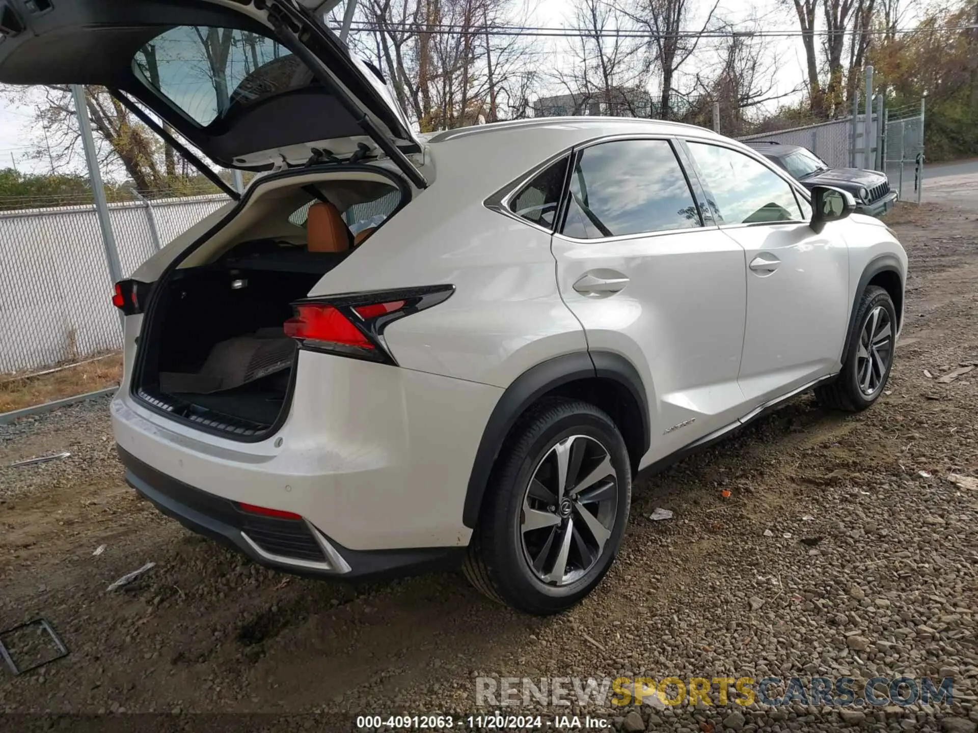 4 fotografías del automóvil dañado JTJBJRBZ0K2125641 LEXUS NX 300H 2019