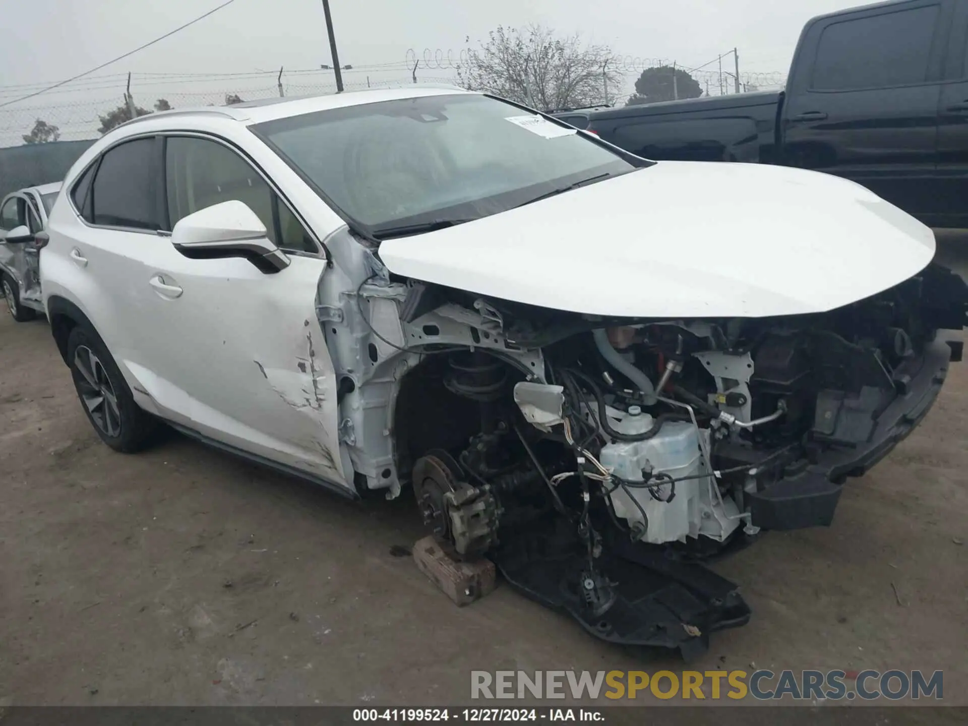 1 fotografías del automóvil dañado JTJBJRBZ2K2105844 LEXUS NX 300H 2019