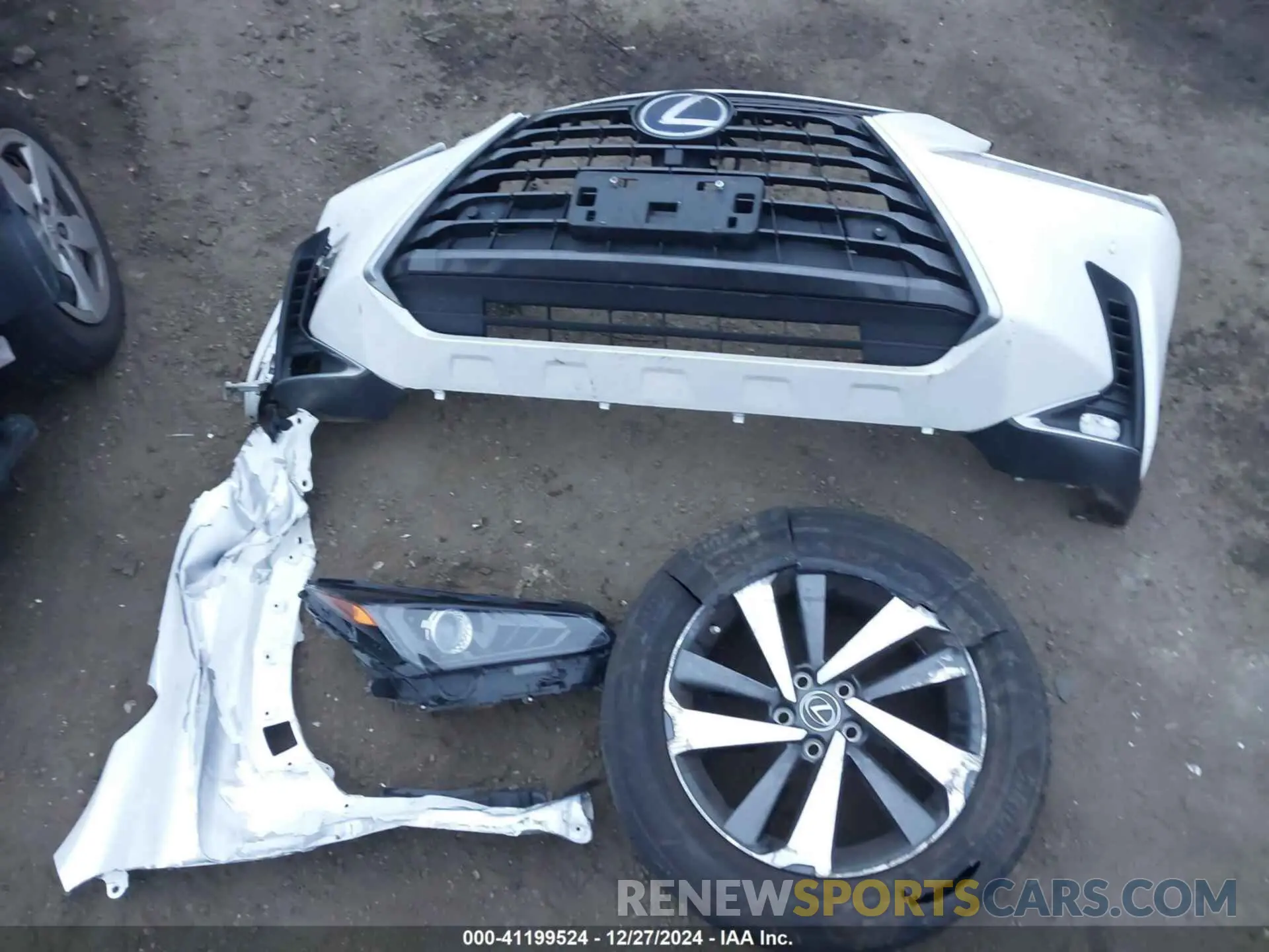 12 fotografías del automóvil dañado JTJBJRBZ2K2105844 LEXUS NX 300H 2019