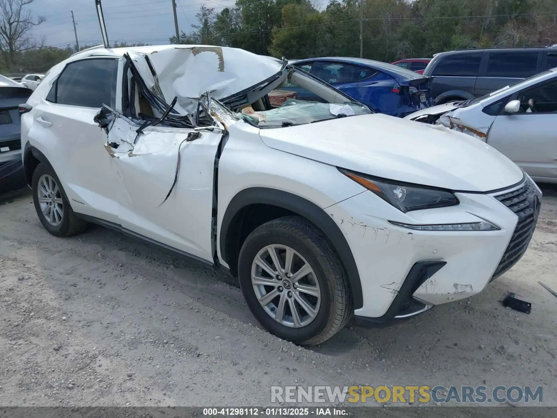 1 fotografías del automóvil dañado JTJBJRBZ3K2100815 LEXUS NX 300H 2019