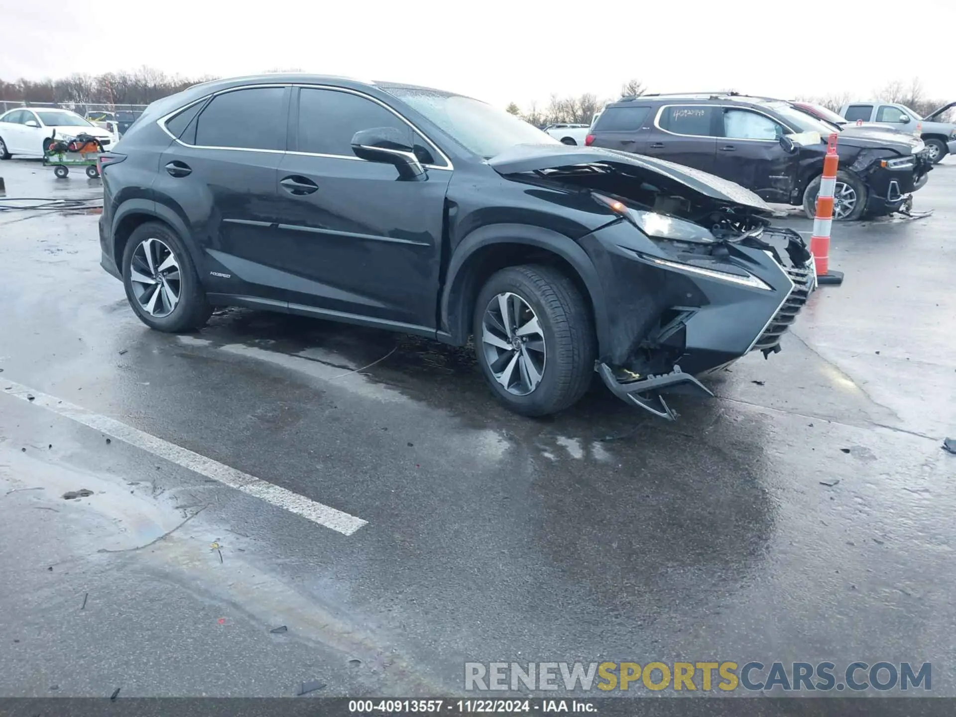 1 fotografías del automóvil dañado JTJBJRBZ5K2115638 LEXUS NX 300H 2019