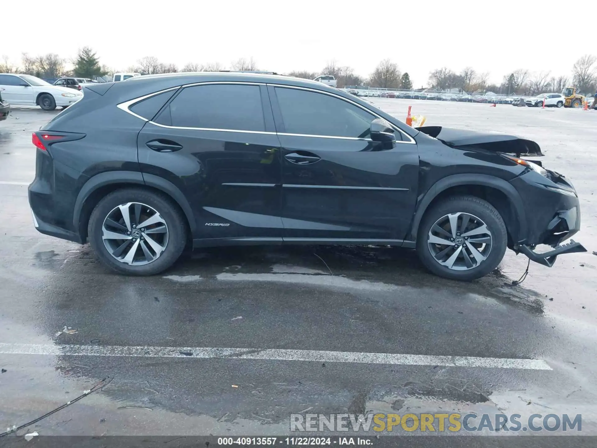 14 fotografías del automóvil dañado JTJBJRBZ5K2115638 LEXUS NX 300H 2019