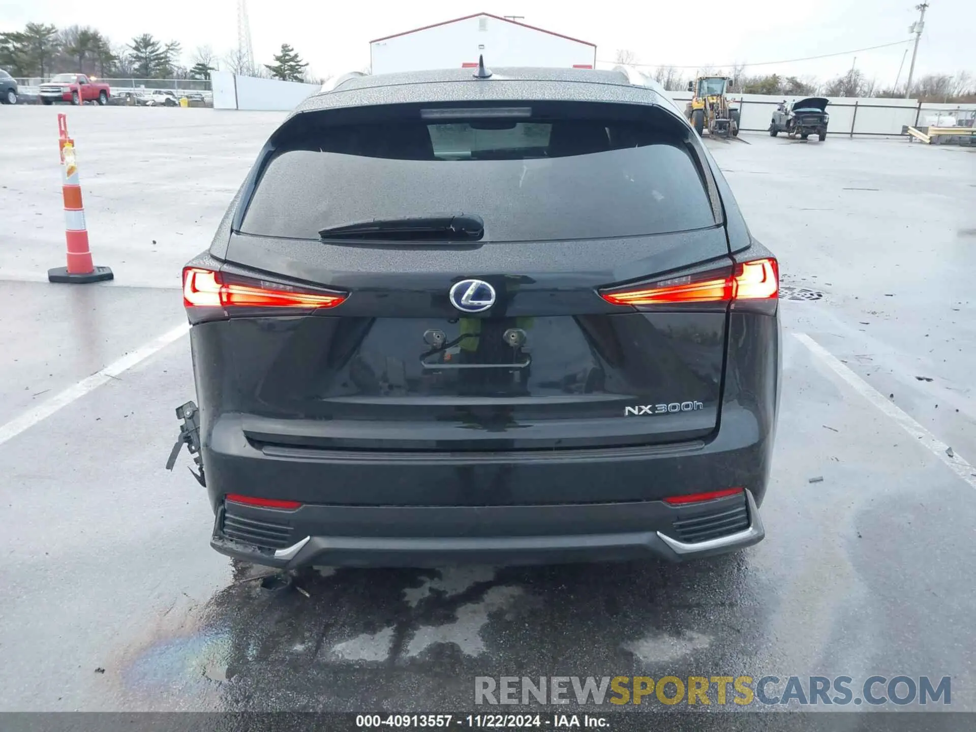 17 fotografías del automóvil dañado JTJBJRBZ5K2115638 LEXUS NX 300H 2019