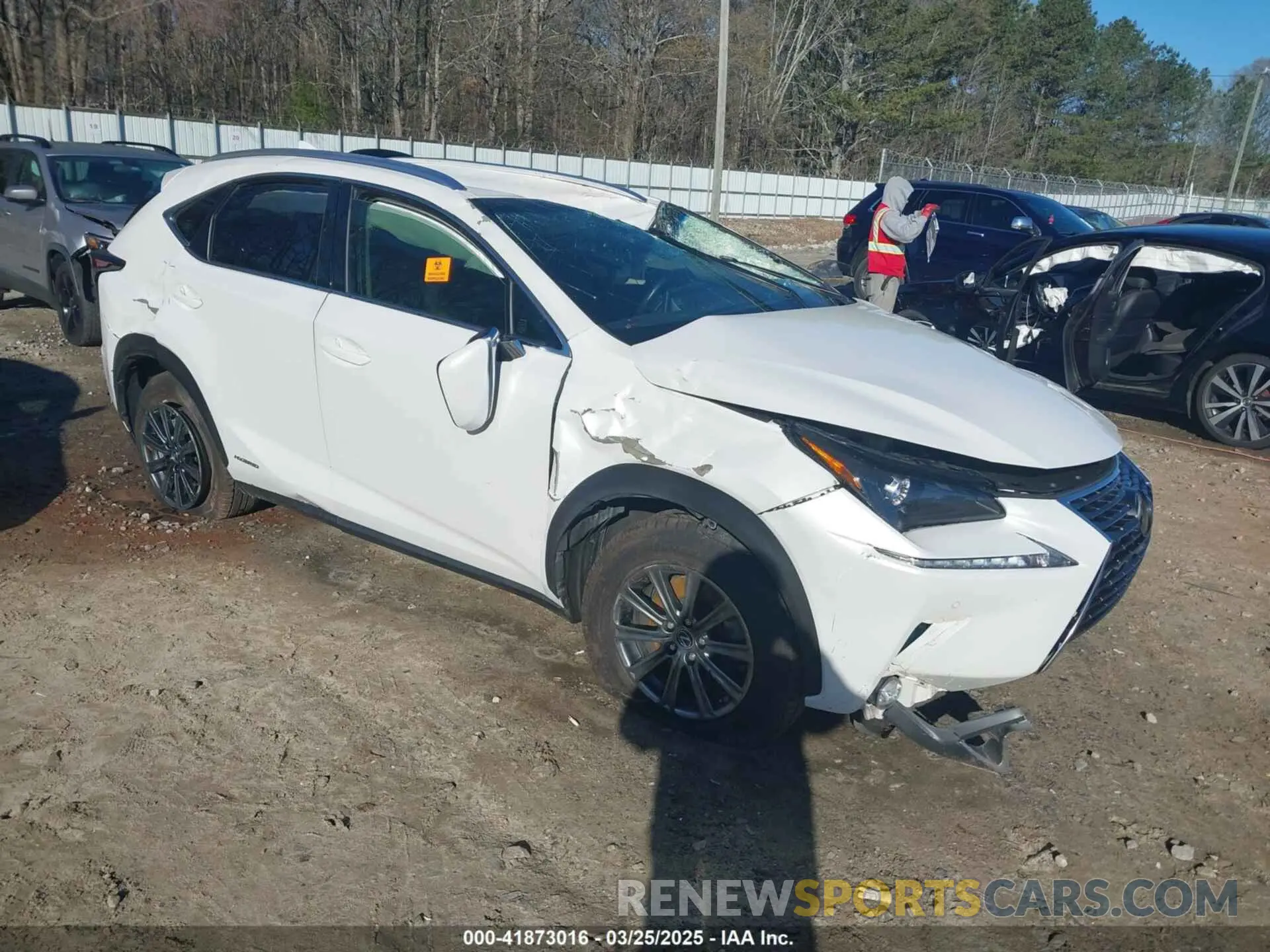 1 fotografías del automóvil dañado JTJBJRBZ8K2118226 LEXUS NX 300H 2019