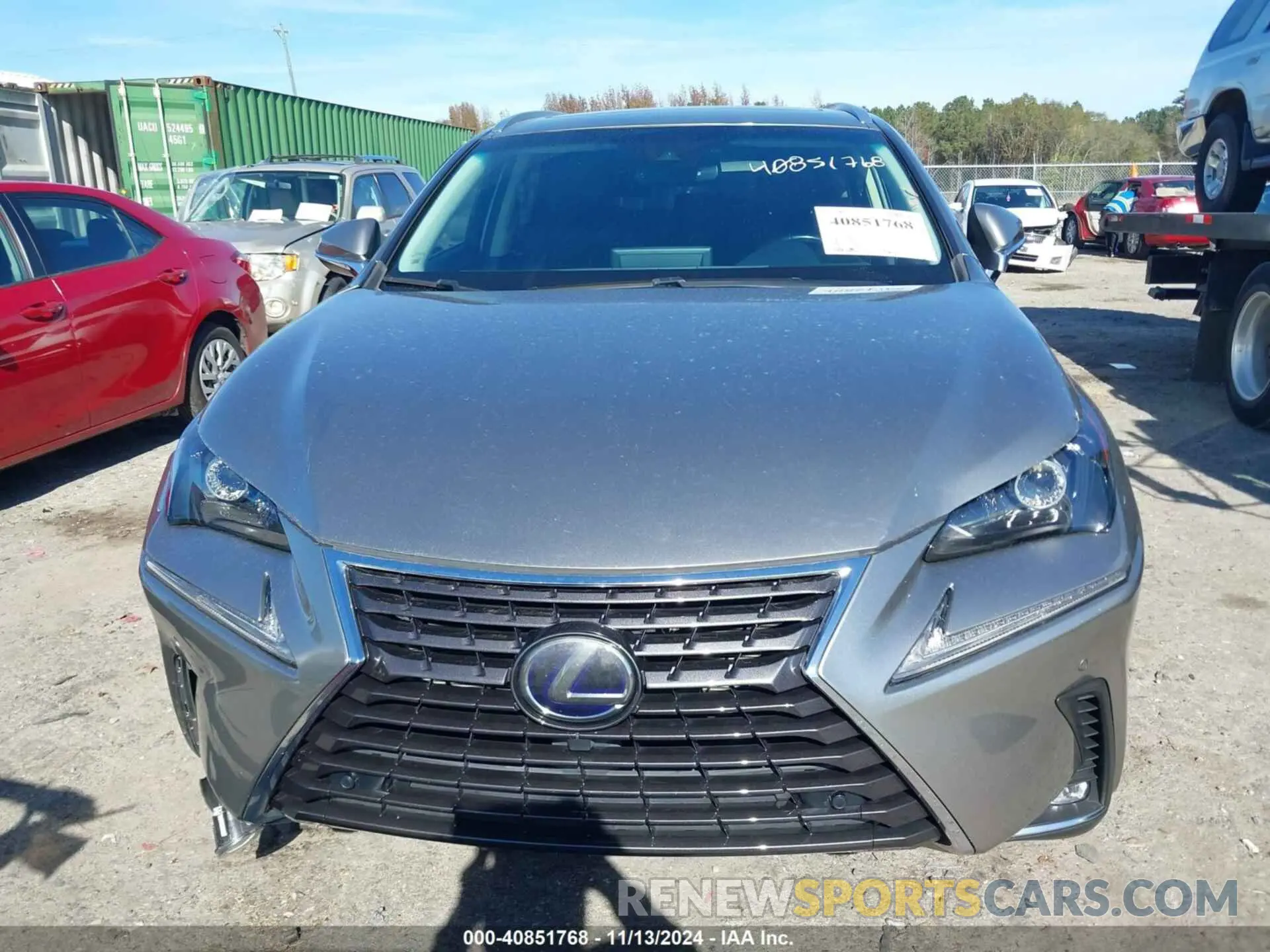 13 fotografías del automóvil dañado JTJBJRBZ9K2097192 LEXUS NX 300H 2019