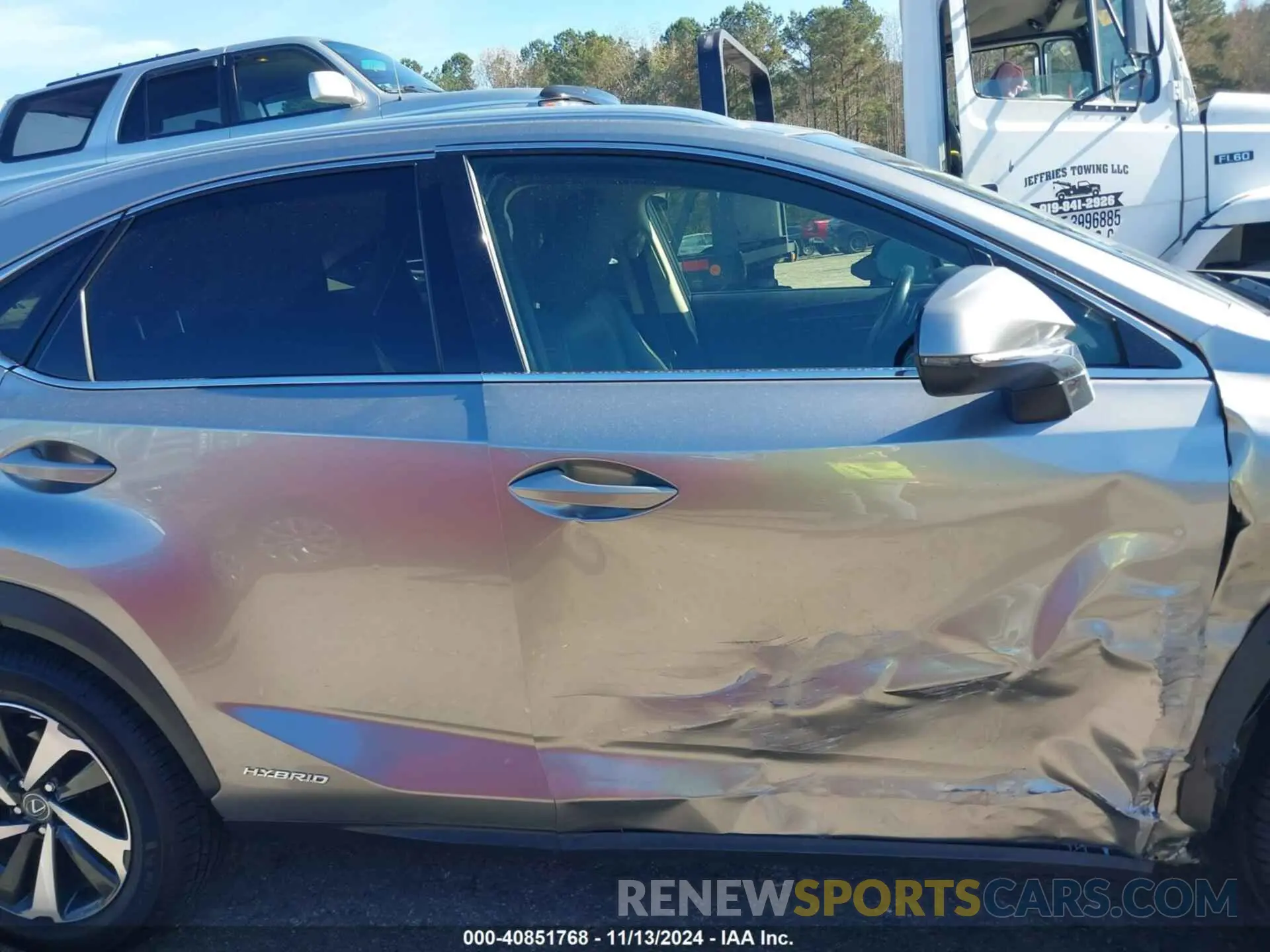 14 fotografías del automóvil dañado JTJBJRBZ9K2097192 LEXUS NX 300H 2019