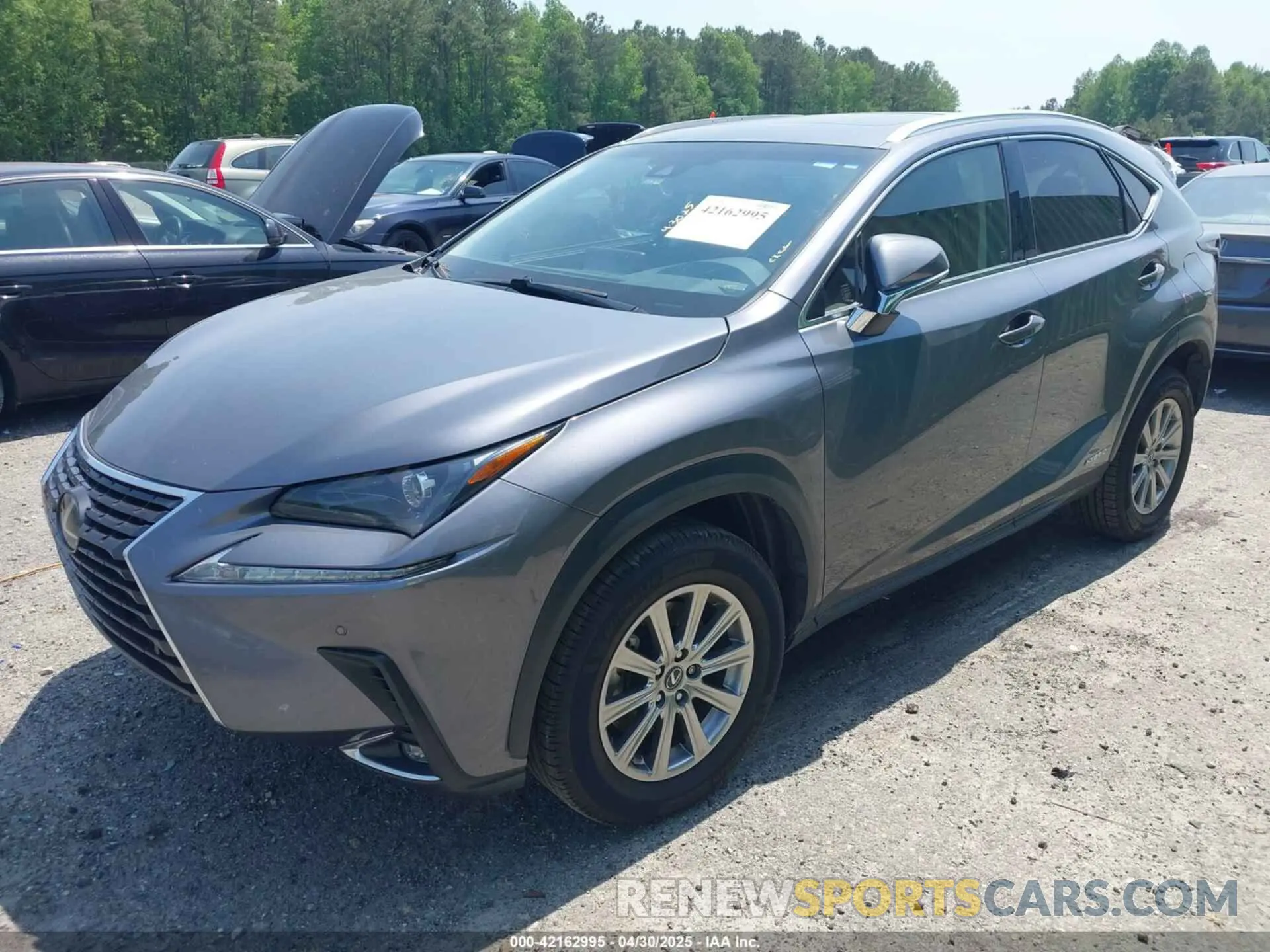 2 fotografías del automóvil dañado JTJBJRBZ9K2111639 LEXUS NX 300H 2019