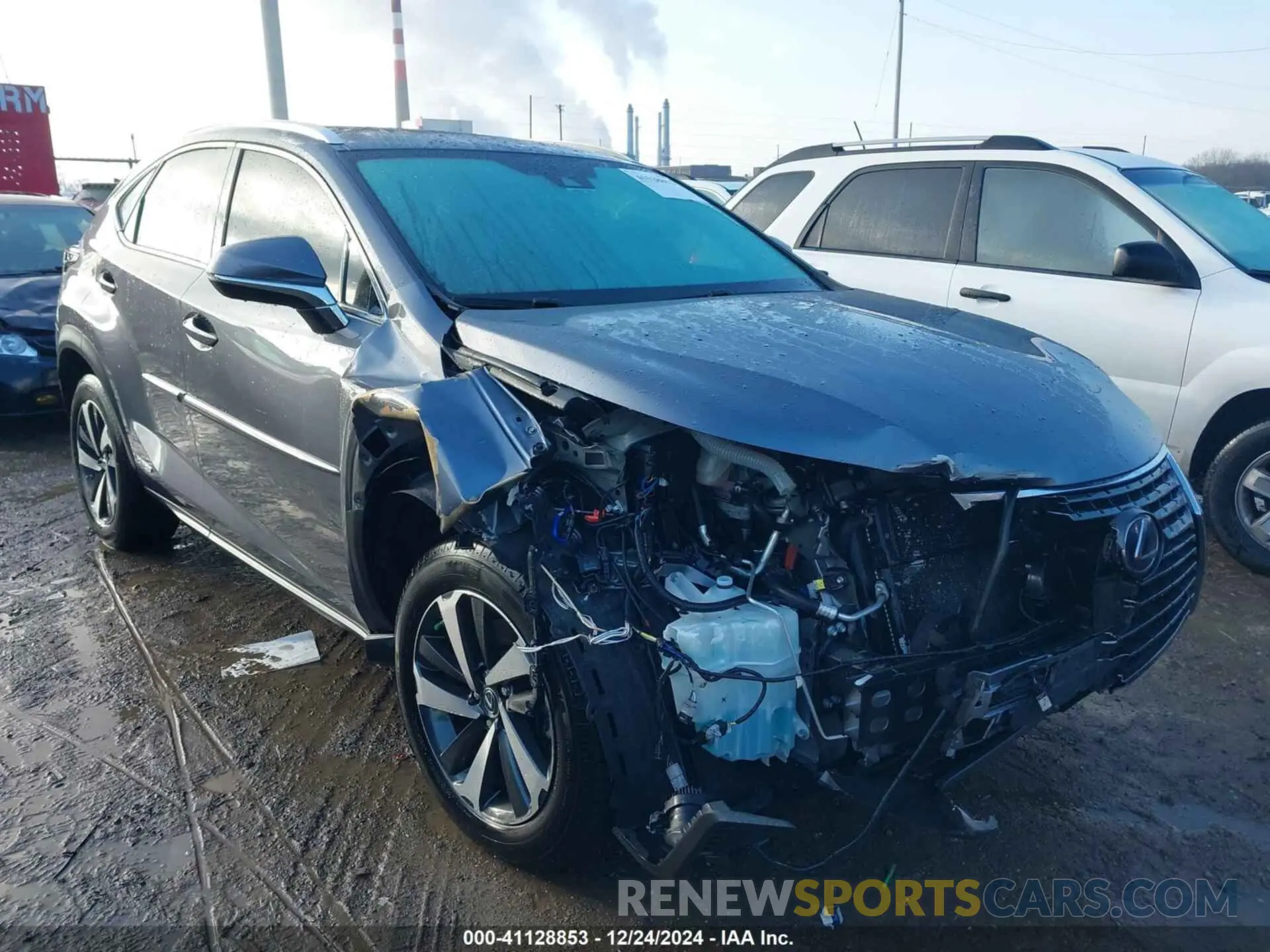 1 fotografías del automóvil dañado JTJGJRDZ1L2141321 LEXUS NX 300H 2020