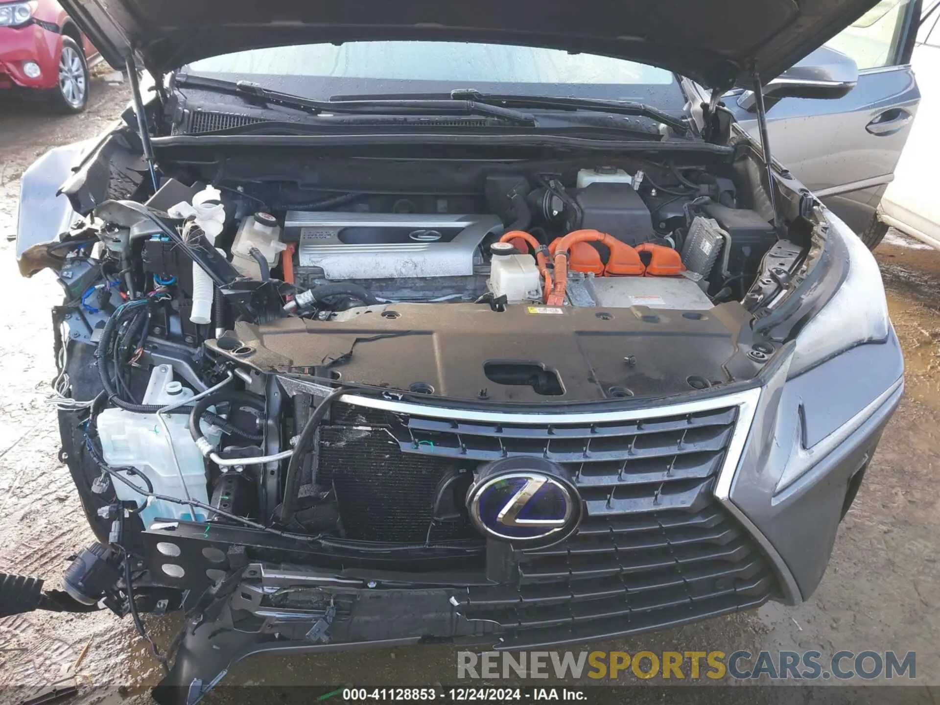 10 fotografías del automóvil dañado JTJGJRDZ1L2141321 LEXUS NX 300H 2020