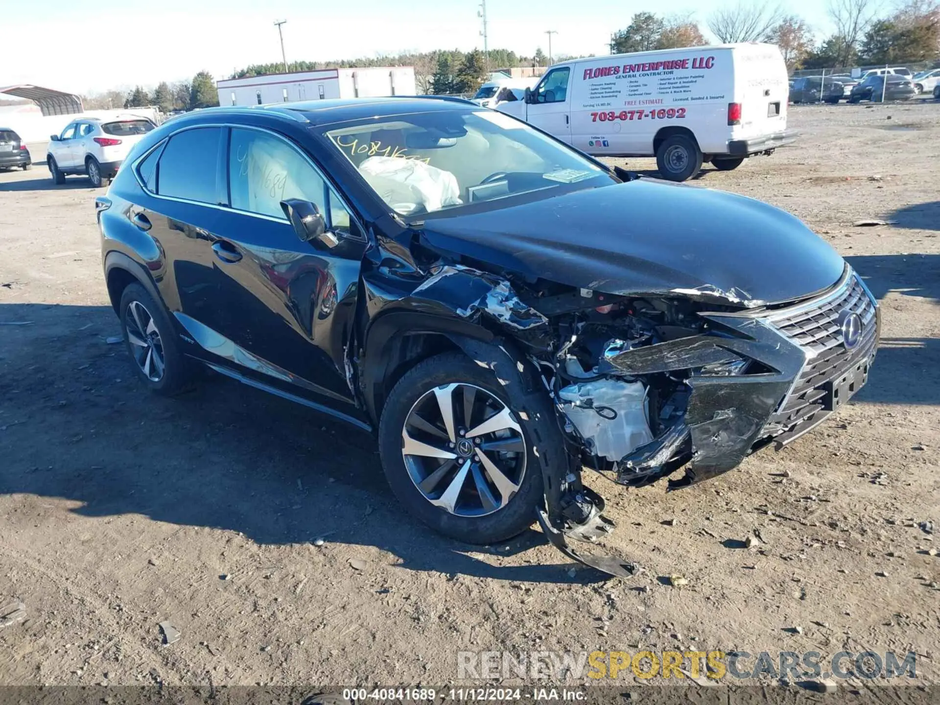 1 fotografías del automóvil dañado JTJGJRDZ3L2143992 LEXUS NX 300H 2020