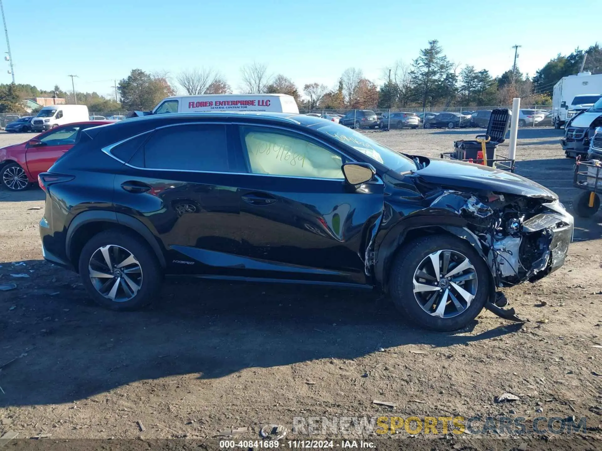 13 fotografías del automóvil dañado JTJGJRDZ3L2143992 LEXUS NX 300H 2020