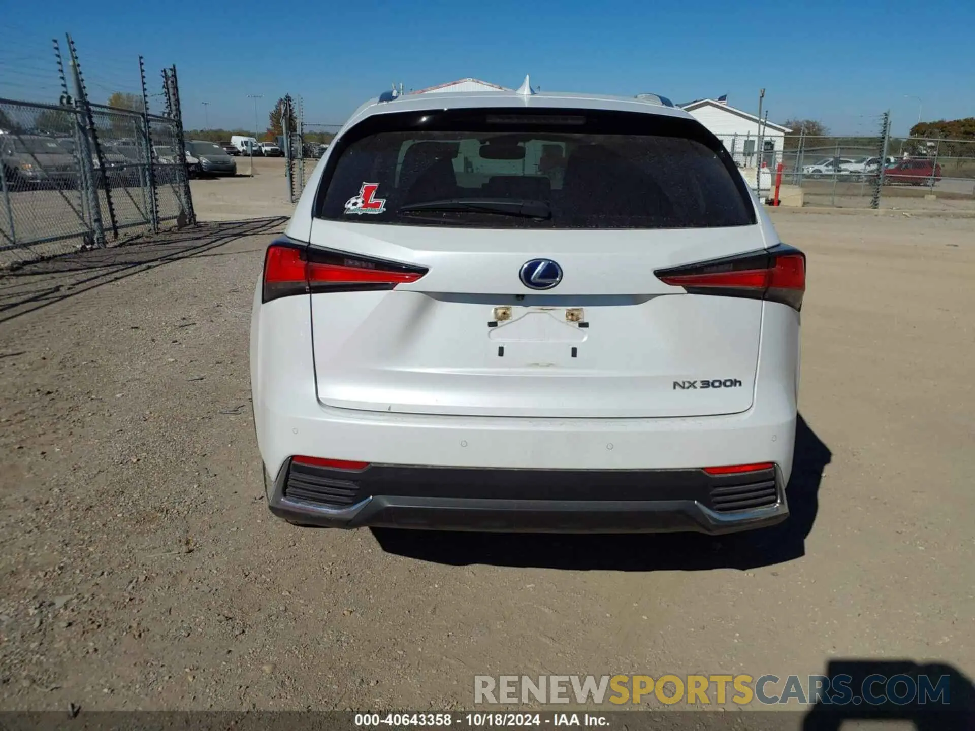 16 fotografías del automóvil dañado JTJDJRDZ8M5010678 LEXUS NX 300H 2021
