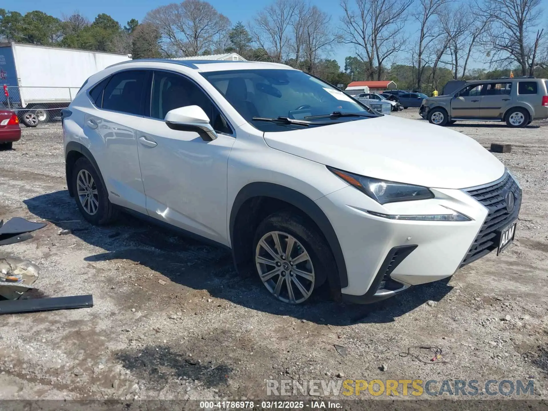 1 fotografías del automóvil dañado JTJDJRDZXM5011492 LEXUS NX 300H 2021