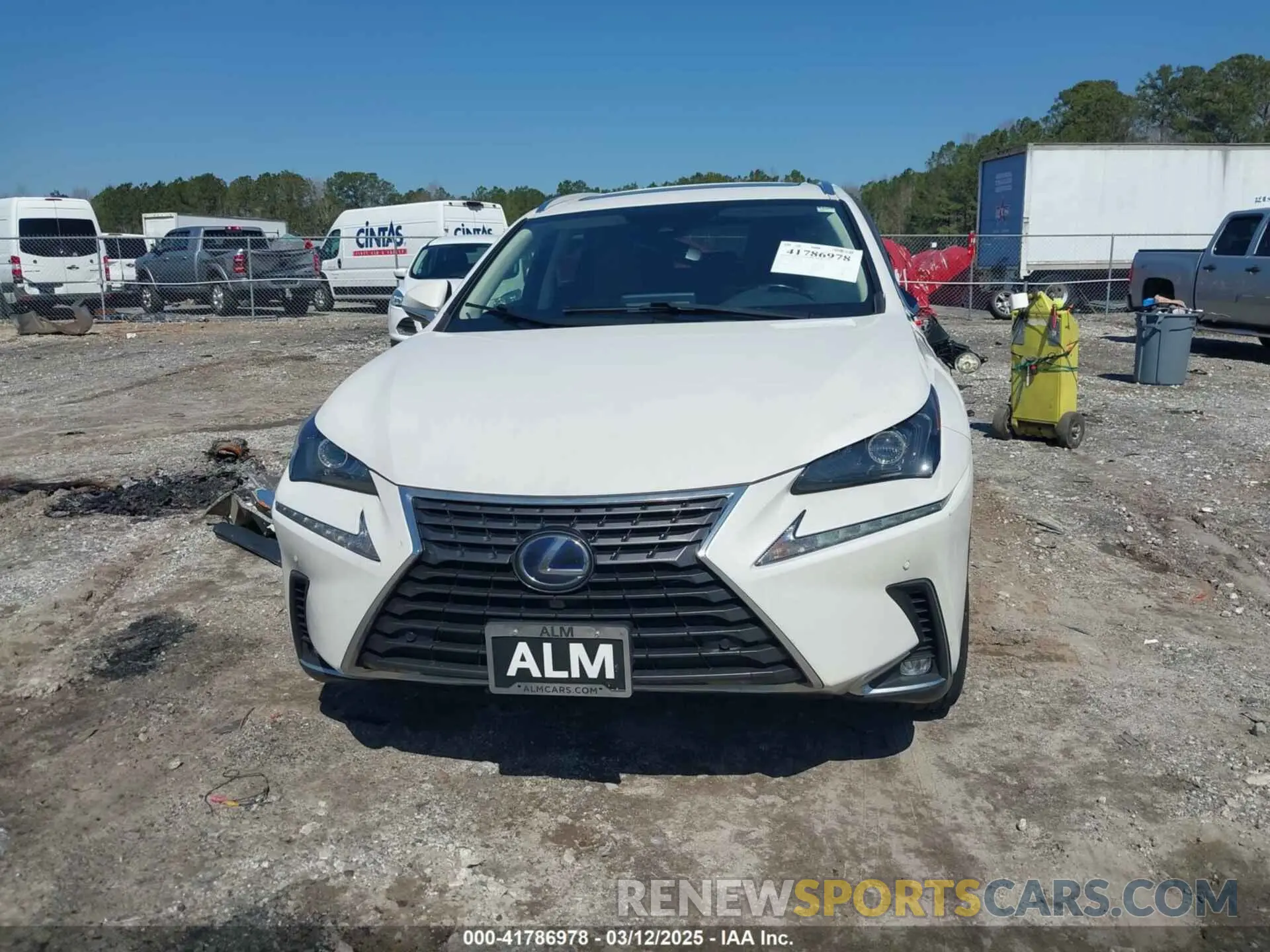 12 fotografías del automóvil dañado JTJDJRDZXM5011492 LEXUS NX 300H 2021