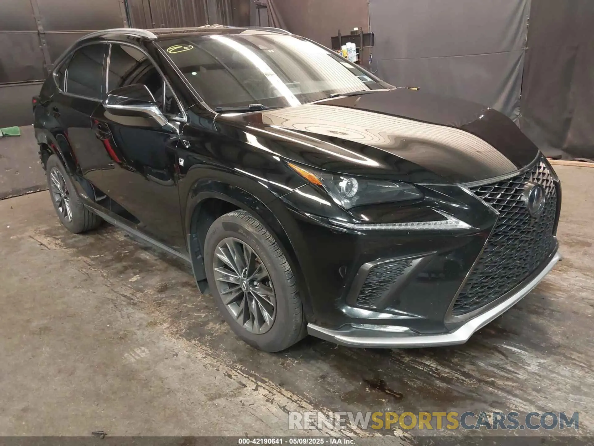 1 fotografías del automóvil dañado JTJSJRDZ0M2149793 LEXUS NX 300H 2021