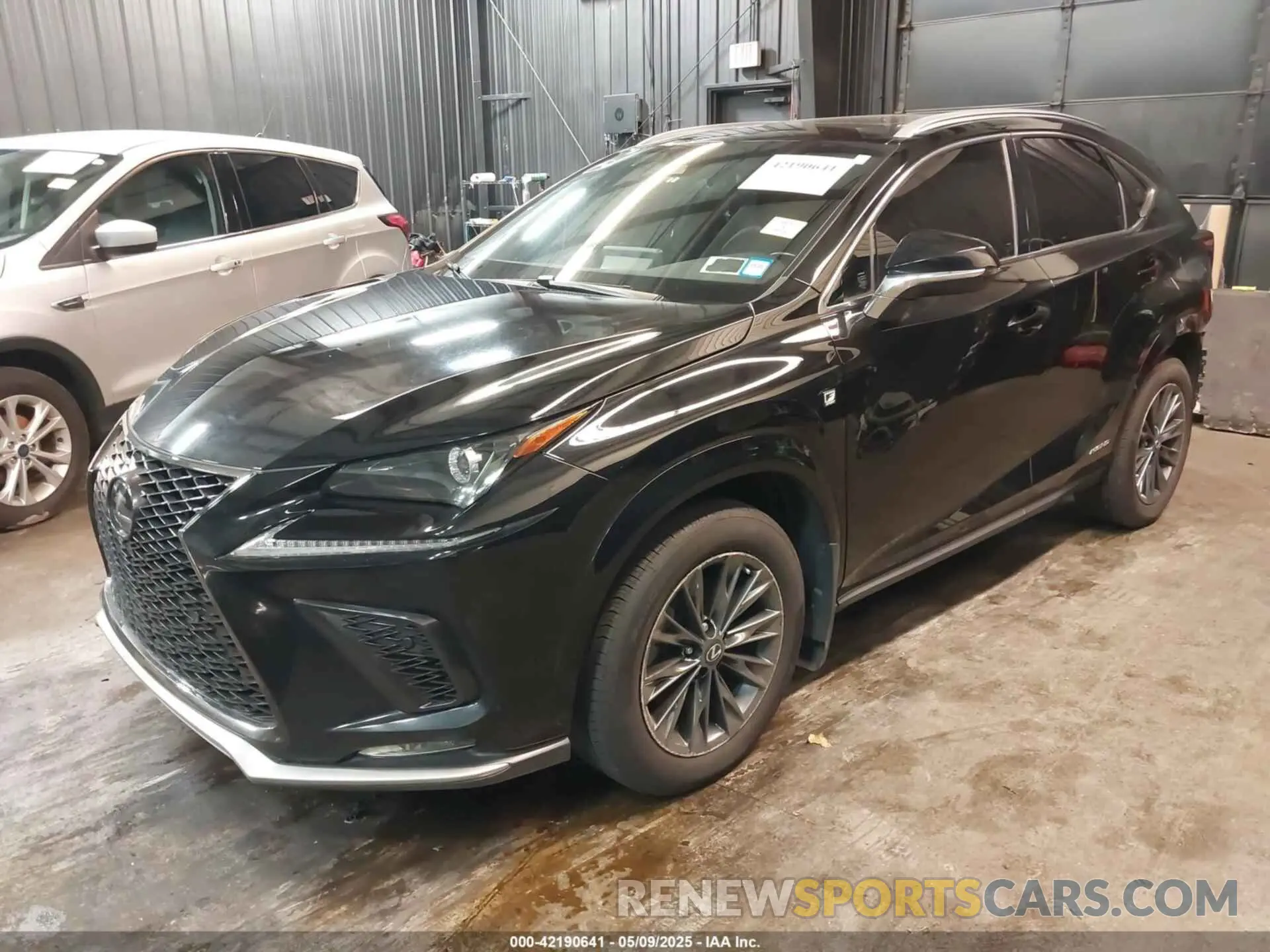2 fotografías del automóvil dañado JTJSJRDZ0M2149793 LEXUS NX 300H 2021